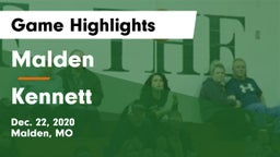 Malden  vs Kennett  Game Highlights - Dec. 22, 2020