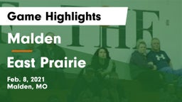 Malden  vs East Prairie  Game Highlights - Feb. 8, 2021