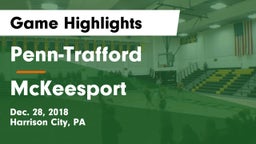 Penn-Trafford  vs McKeesport  Game Highlights - Dec. 28, 2018