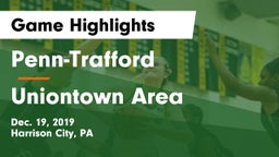 Penn-Trafford  vs Uniontown Area  Game Highlights - Dec. 19, 2019