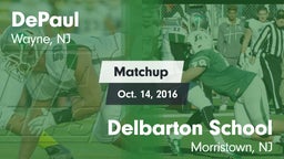 Matchup: DePaul  vs. Delbarton School 2016