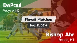 Matchup: DePaul  vs. Bishop Ahr  2016