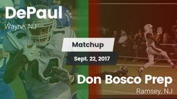 Matchup: DePaul  vs. Don Bosco Prep  2017
