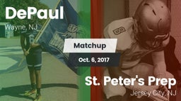 Matchup: DePaul  vs. St. Peter's Prep  2017