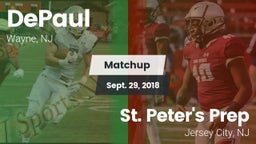 Matchup: DePaul  vs. St. Peter's Prep  2018