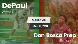 Matchup: DePaul  vs. Don Bosco Prep  2018