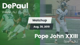 Matchup: DePaul  vs. Pope John XXIII  2019