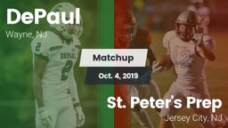 Matchup: DePaul  vs. St. Peter's Prep  2019