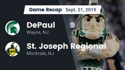 Recap: DePaul  vs. St. Joseph Regional  2019