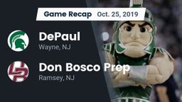 Recap: DePaul  vs. Don Bosco Prep  2019