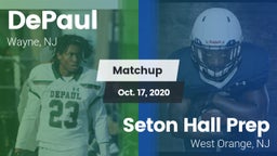 Matchup: DePaul  vs. Seton Hall Prep  2020