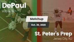 Matchup: DePaul  vs. St. Peter's Prep  2020
