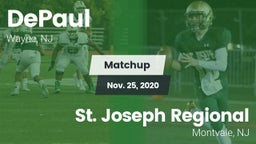 Matchup: DePaul  vs. St. Joseph Regional  2020