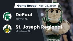 Recap: DePaul  vs. St. Joseph Regional  2020