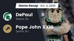 Recap: DePaul  vs. Pope John XXIII  2020
