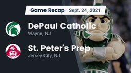 Recap: DePaul Catholic  vs. St. Peter's Prep  2021