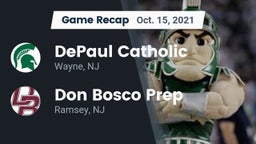 Recap: DePaul Catholic  vs. Don Bosco Prep  2021