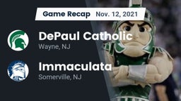 Recap: DePaul Catholic  vs. Immaculata  2021