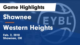 Shawnee  vs Western Heights  Game Highlights - Feb. 2, 2018