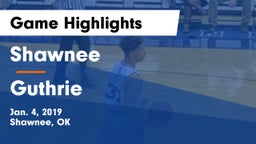 Shawnee  vs Guthrie  Game Highlights - Jan. 4, 2019