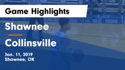 Shawnee  vs Collinsville  Game Highlights - Jan. 11, 2019