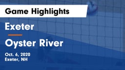 Exeter  vs Oyster River  Game Highlights - Oct. 6, 2020