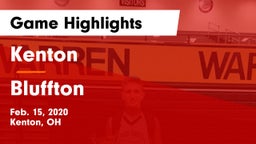 Kenton  vs Bluffton  Game Highlights - Feb. 15, 2020