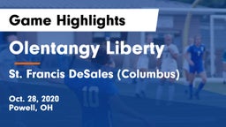 Olentangy Liberty  vs St. Francis DeSales  (Columbus) Game Highlights - Oct. 28, 2020