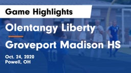 Olentangy Liberty  vs Groveport Madison HS Game Highlights - Oct. 24, 2020