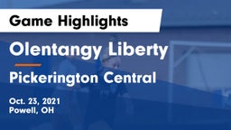 Olentangy Liberty  vs Pickerington Central  Game Highlights - Oct. 23, 2021