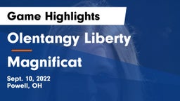 Olentangy Liberty  vs Magnificat  Game Highlights - Sept. 10, 2022