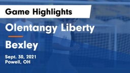 Olentangy Liberty  vs Bexley  Game Highlights - Sept. 30, 2021