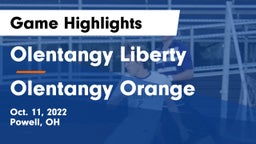Olentangy Liberty  vs Olentangy Orange  Game Highlights - Oct. 11, 2022