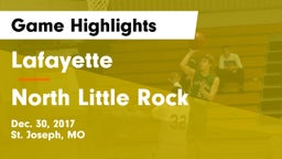 Lafayette  vs North Little Rock  Game Highlights - Dec. 30, 2017