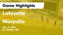 Lafayette  vs Maryville  Game Highlights - Jan. 2, 2018