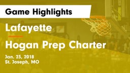 Lafayette  vs Hogan Prep Charter  Game Highlights - Jan. 23, 2018