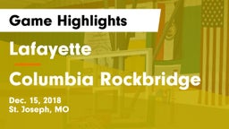 Lafayette  vs Columbia Rockbridge Game Highlights - Dec. 15, 2018