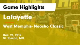 Lafayette  vs West Memphis- Neosho Classic Game Highlights - Dec. 26, 2019
