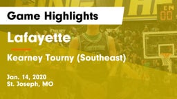 Lafayette  vs Kearney Tourny (Southeast) Game Highlights - Jan. 14, 2020