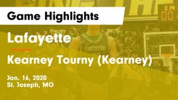 Lafayette  vs Kearney Tourny (Kearney) Game Highlights - Jan. 16, 2020