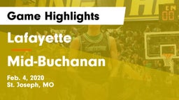Lafayette  vs Mid-Buchanan  Game Highlights - Feb. 4, 2020