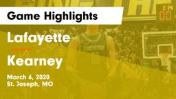 Lafayette  vs Kearney  Game Highlights - March 6, 2020