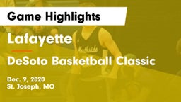 Lafayette  vs DeSoto Basketball Classic Game Highlights - Dec. 9, 2020