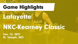 Lafayette  vs NKC-Kearney Classic Game Highlights - Jan. 12, 2021