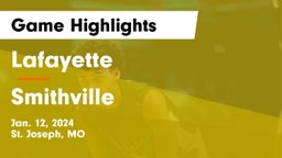 Lafayette  vs Smithville  Game Highlights - Jan. 12, 2024