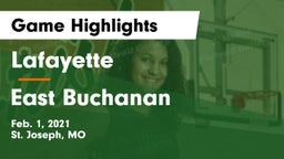 Lafayette  vs East Buchanan  Game Highlights - Feb. 1, 2021
