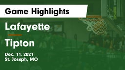 Lafayette  vs Tipton  Game Highlights - Dec. 11, 2021