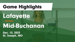 Lafayette  vs Mid-Buchanan  Game Highlights - Dec. 12, 2023