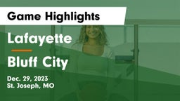 Lafayette  vs Bluff City  Game Highlights - Dec. 29, 2023