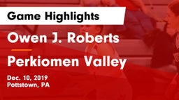 Owen J. Roberts  vs Perkiomen Valley  Game Highlights - Dec. 10, 2019